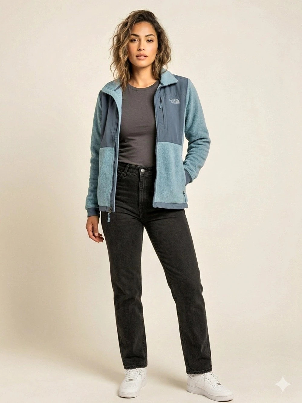 The North Face Women's Denali Jacket Fleece Blue
